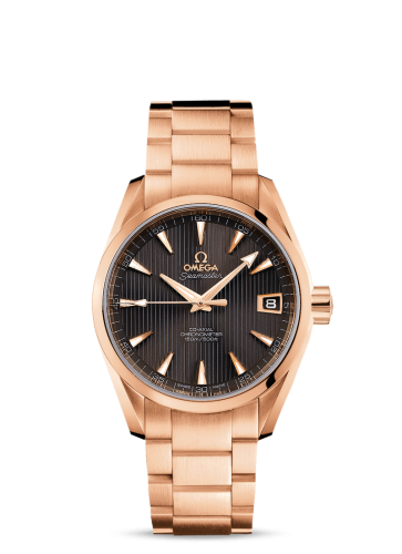 Omega Seamaster Aqua Terra 150M Co-Axial 38.5 Red Gold / Grey / Bracelet